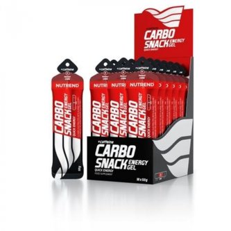 Carbosnack s kofeinem sáček 50 g - Nutrend - modrá malina - 50 g