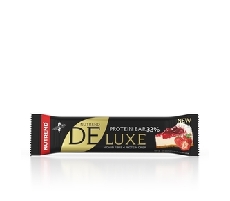 Proteinová tyčinka Deluxe 60 g - Nutrend - jahodový cheesecake - 60 g