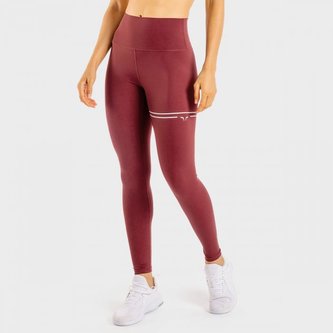Dámské legíny Flux Maroon - SQUATWOLF - Velikost: XS