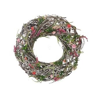 Věnec s dekoracemi P1337/2