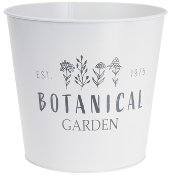 Květináč Botanica garden bílý 20,5x22 cm