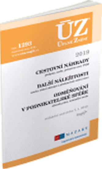 ÚZ č. 1293 - Cestovní náhrady, Odměňování v podnikatelské sféře 2019
