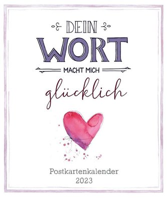 Dein Wort 2023 - Postkartenkalender