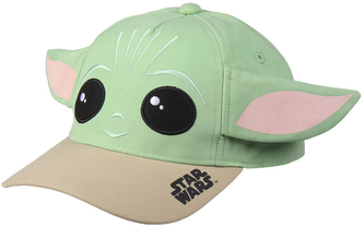 Dětská kšiltovka s ušima Star Wars|Hvězdné války - The Mandalorian: Grogu (univerzální)