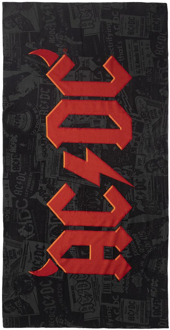 Ručník - osuška AC/DC: Red Logo (90 x 180 cm)