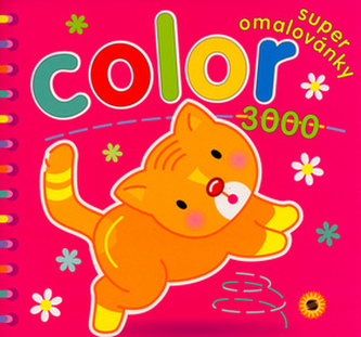 Color 3000 Superomalovánky Kočička - omalovánka