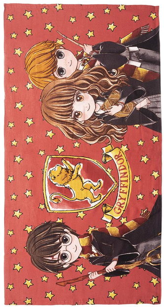 Dětský ručník - osuška Harry Potter: Nebelvír (70 x 140 cm)