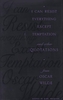 I Can Resist Everything Except Temptation