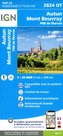 Autun Mont Beuvray PNR du Morvan 1:25 000