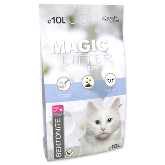 Kočkolit MAGIC LITTER Bentonite Ultra White