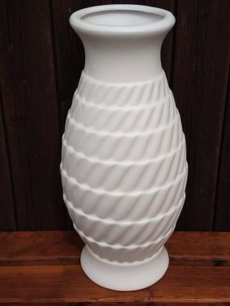 Váza bílá 45cm