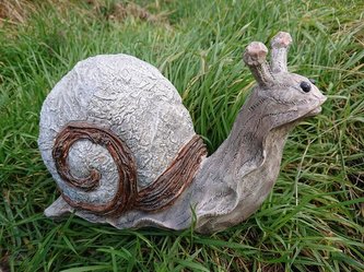 Šnek dřevěný design větší