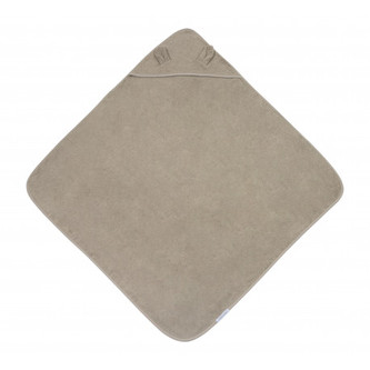 Canpol babies Měkká osuška s kapucí a ušima 100x100cm MEDVÍDEK