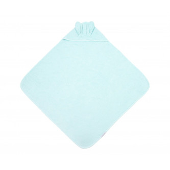 Canpol babies Měkká osuška s kapucí a ušima 100x100cm KRÁLÍČEK