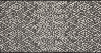 Venkovní vzorovaný koberec - běhoun CLYDE ZYGZAK 80x150 cm Multidecor