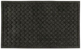 Rohožka - předložka CONTOURS ROUNDS tmavě šedá 45x75 cm Multi Decor