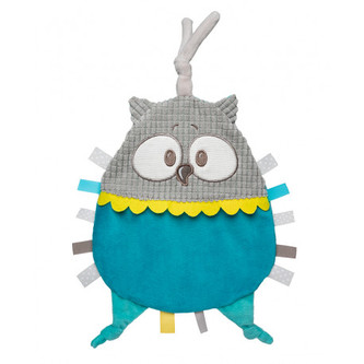 Canpol babies Plyšový mazlíček PASTEL FRIENDS tyrkysová sova