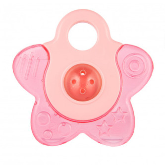 Canpol babies Chladící kousátko hvězdička s chrastítkem růžová