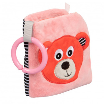 Canpol babies Plyšová knížka MEDVÍDCI červená