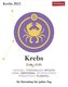 Krebs Sternzeichenkalender 2023