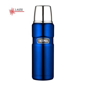 Termoska na nápoje - modrá