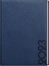 Denní diář David Tora A5 Modrý