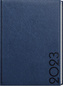 Denní diář David Tora A5 Modrý