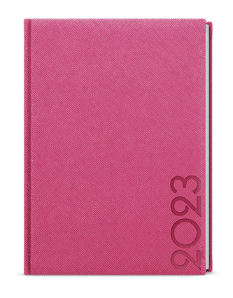 Týdenní diář Oscar Tora A5 Růžová