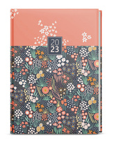 Týdenní diář Oscar Lamino A5 Pudrový