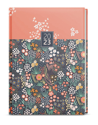 Týdenní diář Oscar Lamino A5 Pudrový