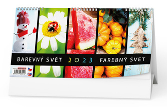 Barevný svět 2023 - stolní kalendář