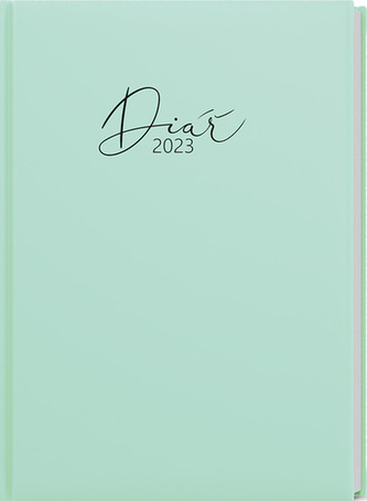 Denní diář David Pastelo A5 Zelený