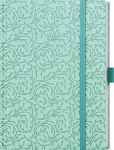 Denní diář Adam Vivella extra B6 Mátová Lístky