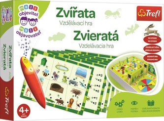 Malý objevitel: Zvířata světa + magické pero