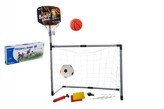 Sada basketbal a fotbal 2v1 plast v krabici