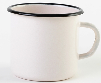 Hrnek smalt 400 ml perlový II ja.