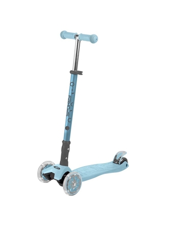 Spokey - PLIER PRO Skládací tříkolka dětská svítící - modrá