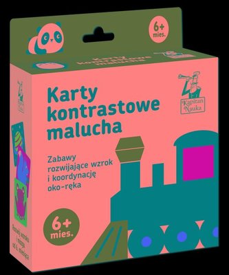 Karty kontrastowe malucha. (6+ mies.)