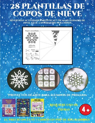 Proyectos de arte para alumnos de primaria (Divertidas actividades artísticas y de manualidades de nivel fácil a intermedio para
