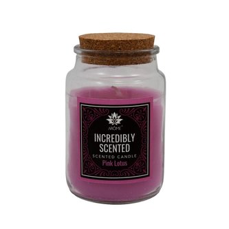 Arôme Svíčka 120 g, s korkovým víčkem, Pink Lotus