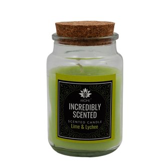 Arôme Svíčka 120 g, s korkovým víčkem, Lime and Lychee