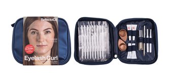 RefectoCil Eyelash trvalá na řasy Lashperm 3,5 ml 2 ks + pro trvalou ondulaci Neutralizer 3,5 ml 2 ks + lepidlo na umělé řasy Glue 4 ml + S, M, L, XL natáčky na trvalou na řasy 18 ks + tyčinka Rosewood Stick 1 ks + štětec na řasy 2 ks + miska 2 ks + kosme