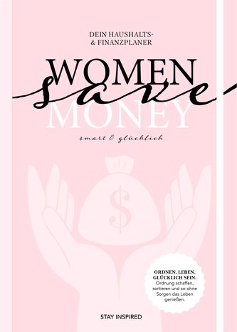 Women save Money | Haushalts- und Finanzplaner für Frauen inkl. Spar-Tipps und Spar Challenge für Einnahmen und Ausgaben | Rosa