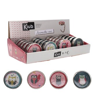 Háček na tašku ACS38L01 SOVY - CHOUETTES KIUB