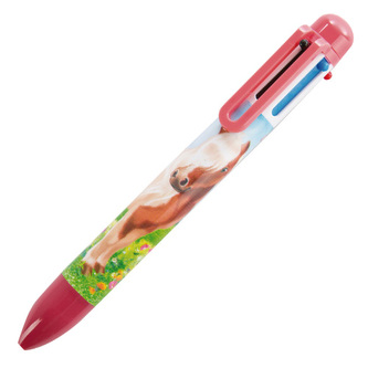 Kuličkové pero Nici, 6 barev, poník