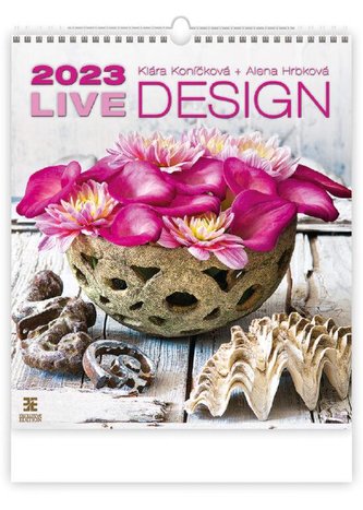 Kalendář nástěnný 2023 - Live Design, Exclusive Edition