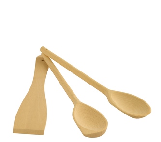 Dřevěná sada kuchyňského načíní