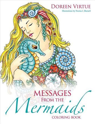 Messages from the Mermaids Coloring Book