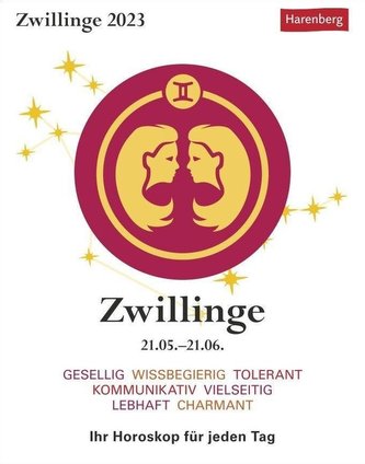 Zwillinge Sternzeichenkalender 2023