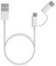 Xiaomi Mi 2 in 1 USB Cable Micro USB/Type C 30cm